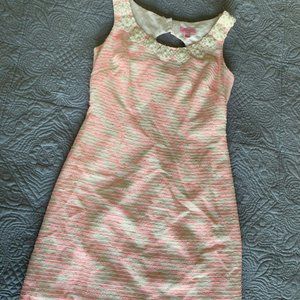 NWOT Sz 4 Lilly Pulitzer Tweed Pearl Dress